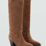 Bottes cuir talon