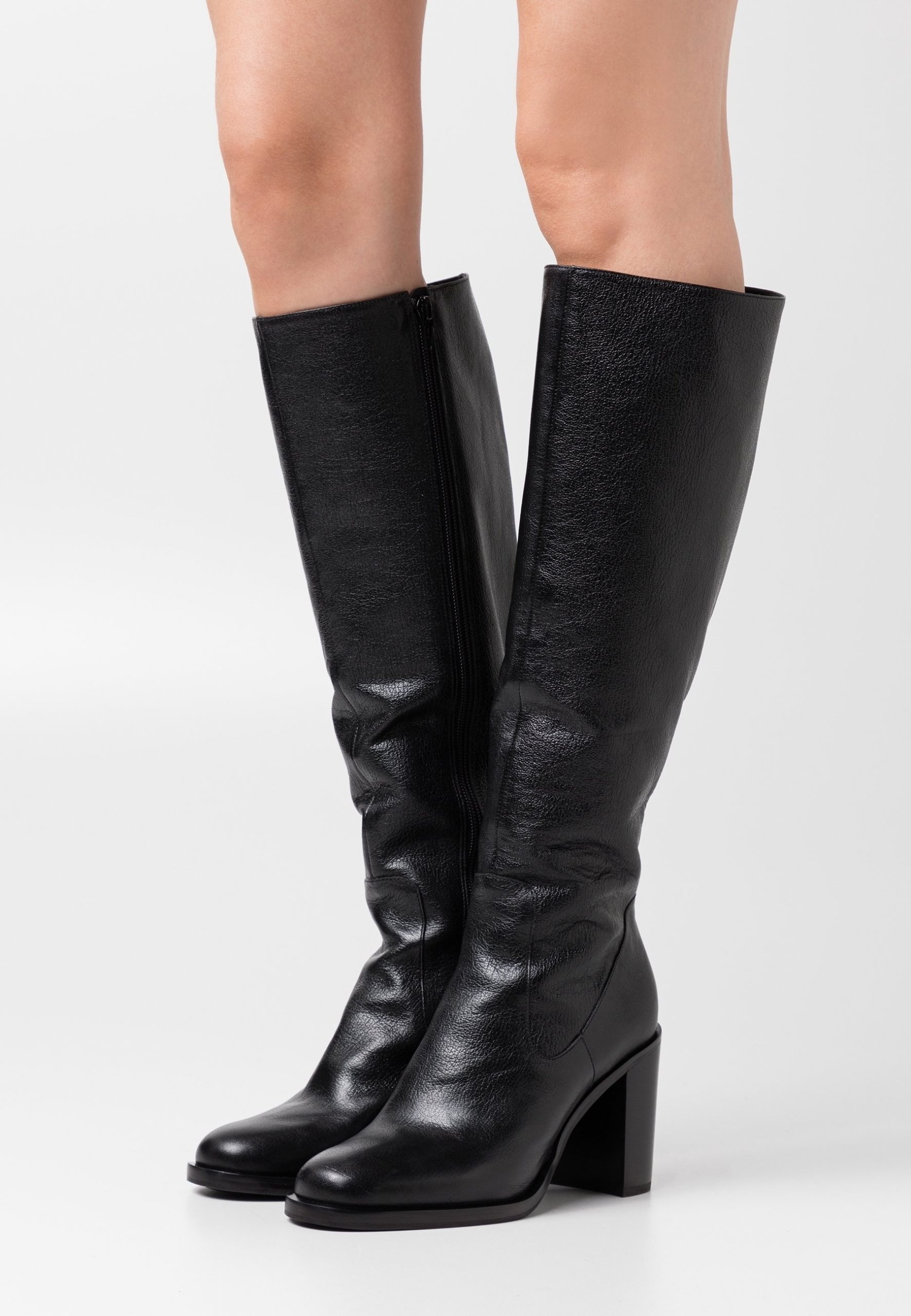 minelli-bottes-277zqc-1.jpg Minelli Bottes à talons hauts black/noir (Seconde main) ZALANDO.FR – Image 1