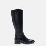 Bottes Noire Cuir Minelli Bottines Minelli Fleur Bottes Motardes En Cuir MINELLI Noir Taille