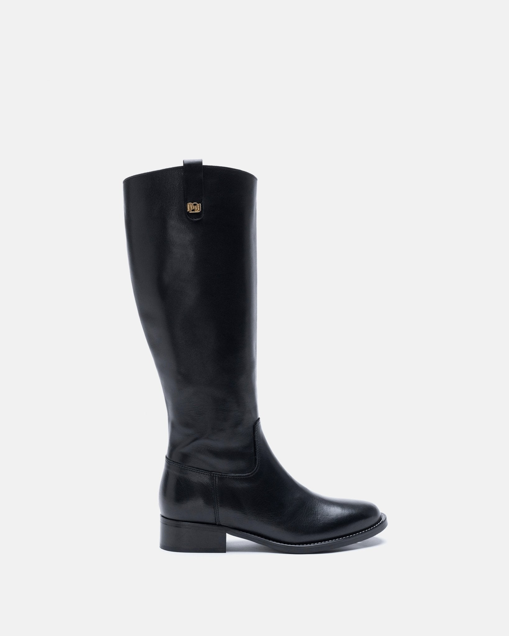 minelli-bottes-986yar-1.jpg Bottes Noire Cuir Minelli Bottines Minelli Fleur Bottes Motardes En Cuir MINELLI Noir Taille – Image 1