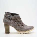 Bottines/boots Mustang Argent Talon De 7 À 9cm