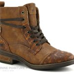 Achat chaussures Mustang Shoes Femme Boots, vente Mustang 1293 501 307 Cognac Boots Femme marron
