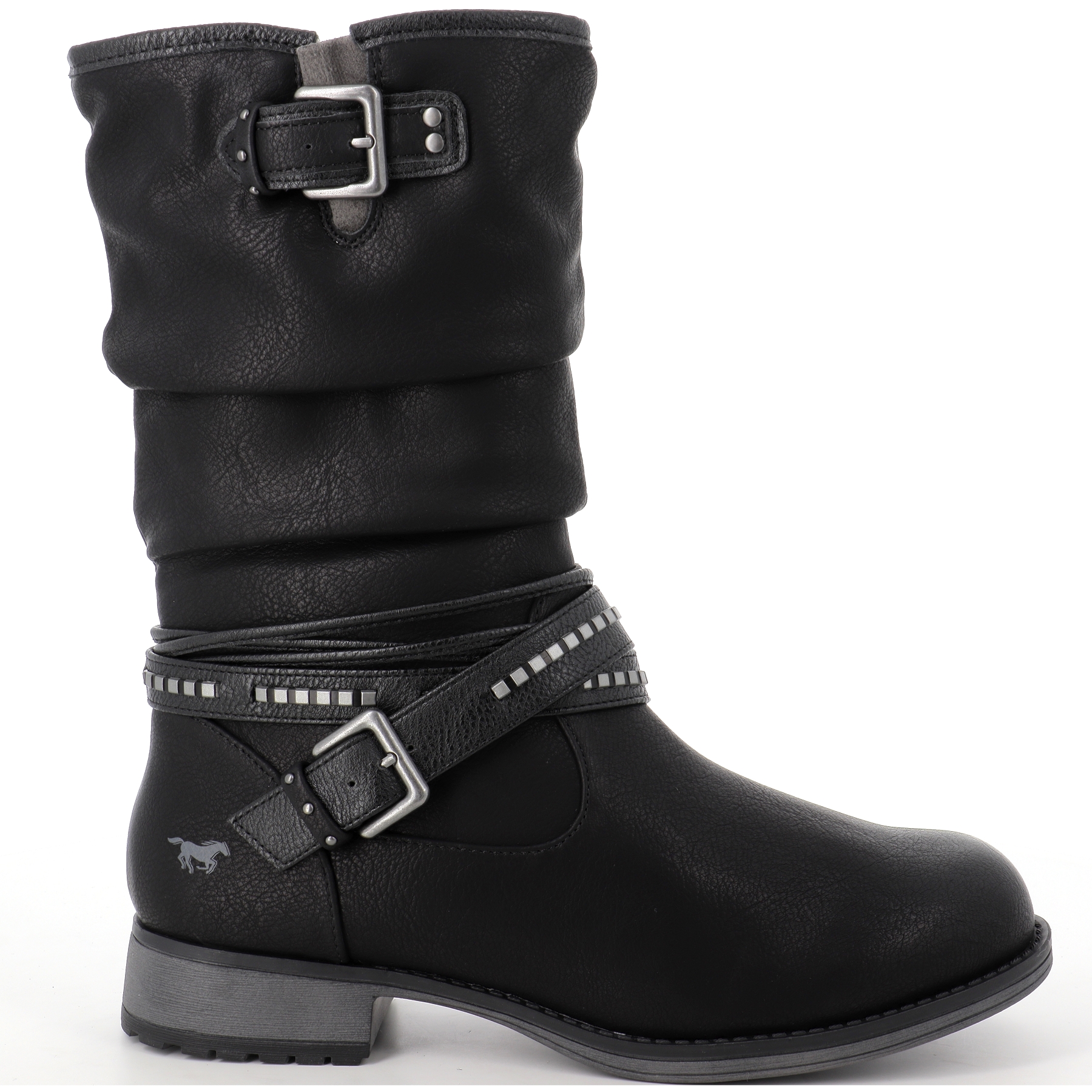 mustang-bottines-femme-999mgn-1.jpg La Botte Rouge | bottes 1139 624 noir femme Mustang – Image 1