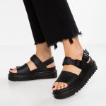 Dr. Martens VOSS Sandales à plateforme black/noir ZALANDO.FR