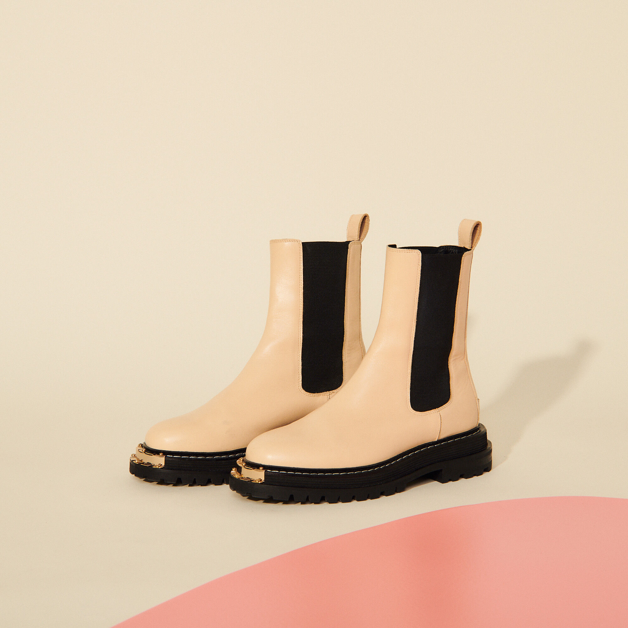sandro-bottines-761dyt-1.jpg Sandro Bottines à semelle crantée 3607171700912 – Image 1
