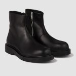 Sandro Boots Sandro Paris Stivaletti Sandro Paris Sandro Stivaletti Stivaletti In Pelle Con Zip Nero