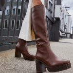 mtng NEW Bottes à plateau moka/marron ZALANDO.FR